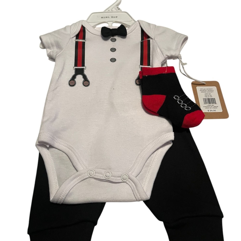 Kids Matching Set - White and Black